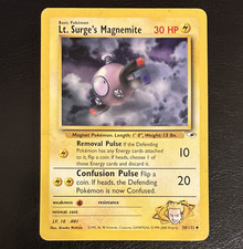WOTC Lt. Surge's Magnemite 50/132 Gym Heroes Unlimited - MP on eBay