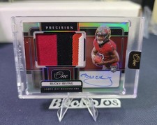 2024 Panini One - Precision Rookie Autographs - Bucky Irving (RPA) /99 Tampa Bay