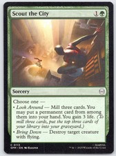 Scout the City 113 Common Magic: The Gathering Near Mint