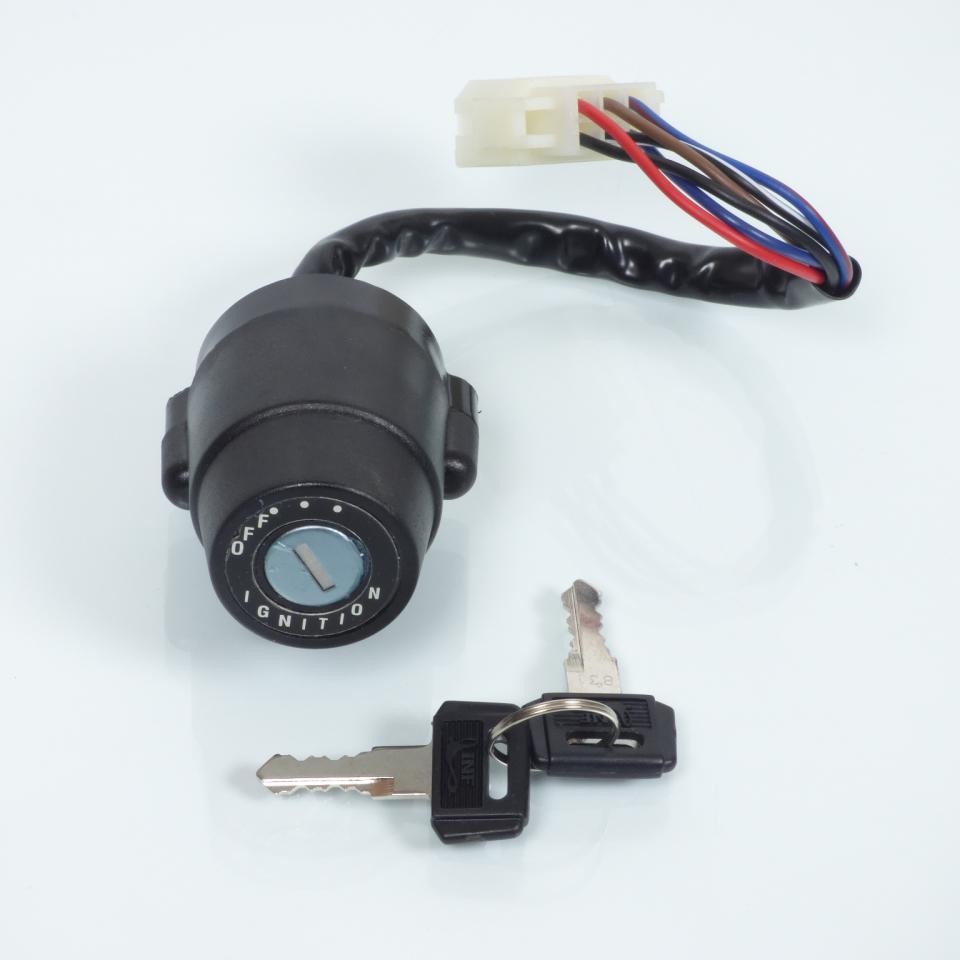Neiman contacteur à clé pour Yamaha 125 DTLC 1982-1984 10V-82508-20 en métal