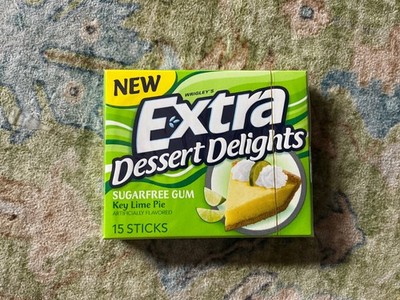 Wrigley s Key Lime Pie Extra Dessert Delights Chewing Gum Sealed One New Pack
