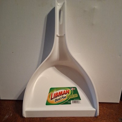 Libman Dust Pan 15''L x 10''W  Polypropylene Handheld Easy to Use Easy & Store~New