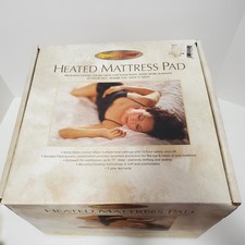 Rest Warmer Heated Mattress Pad TWIN New In Box, Machine Washable, Zoned Heat