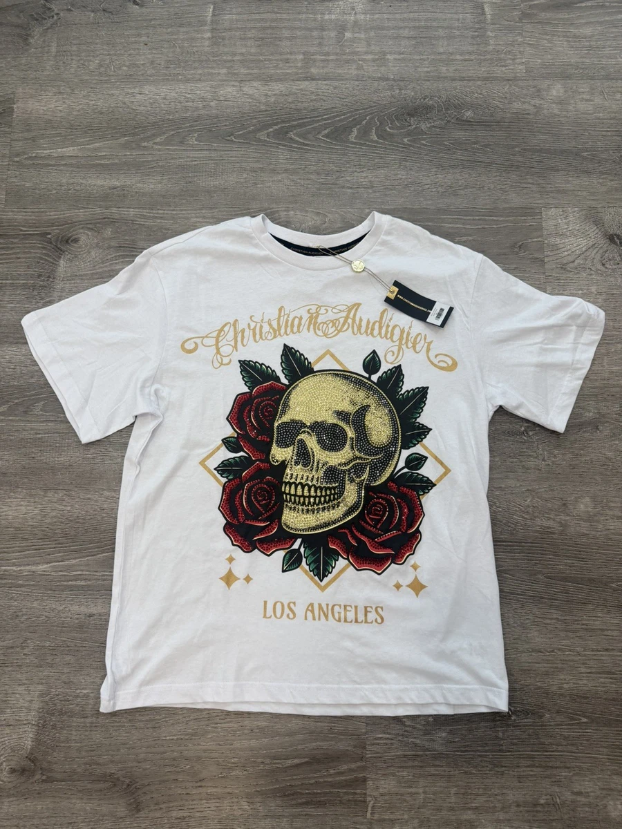 Christian Audigier Skull T-Shirts for Men for sale | eBay