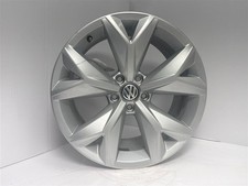2018-2020 Volkswagen Atlas 18x8 Alloy Wheel 5 Spoke Opt CF8 3QF601025L8Z8 OEM