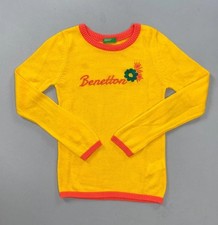 United Colors Of Benetton Toddler Wool Blend Embroidered Sweater Size M