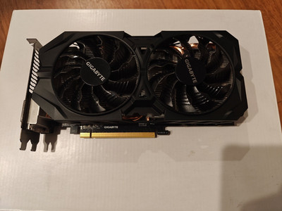 Gigabyte NVIDIA GeForce GTX 960 4GB WindForce Graphics card GV-R938G1 GAMING 4GD