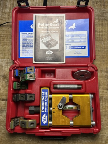Gates PolarSeal Hose Portable Crimper 2 Includes 4 Different Dies