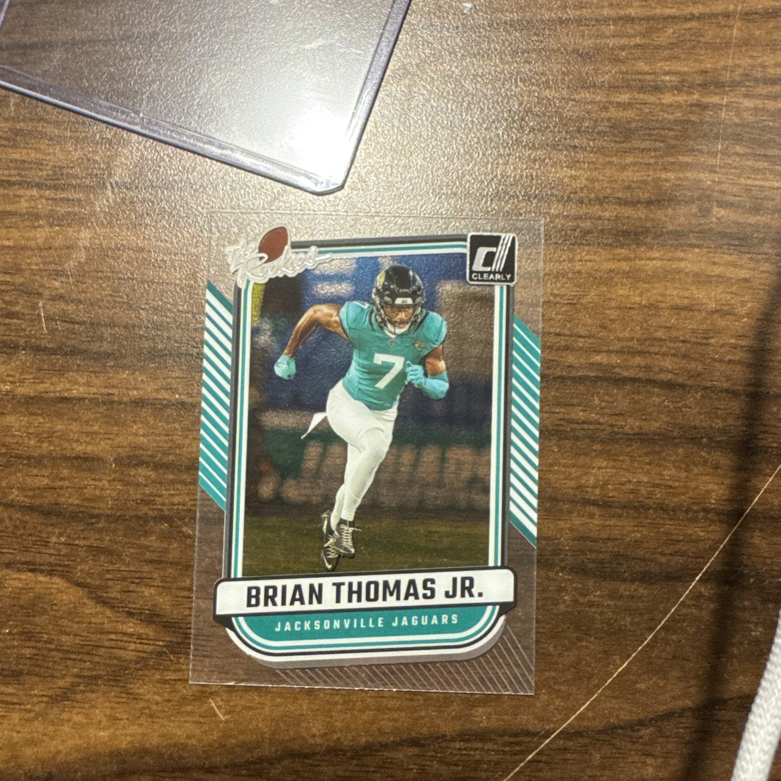 2024 Donruss Clearly Brian Thomas Jr RC The Rookies #12