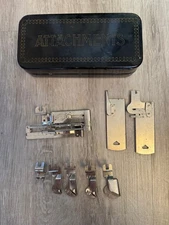 Raymond/Minnesota/White Top Clamp Sewing Machine Attachments w/ Box