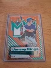 2025 Panini Donruss - Prospect Jersey Kings Malcolm Moore #PJK-MM Orange Ice...