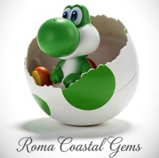 Hatchin' Yoshi The Super Mario Galaxy Movie Interactive Yoshi Figure NIB