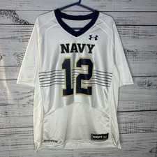 Under Armour USN US Navy Naval Academy Midshipmen NCAA Football Jersey Large