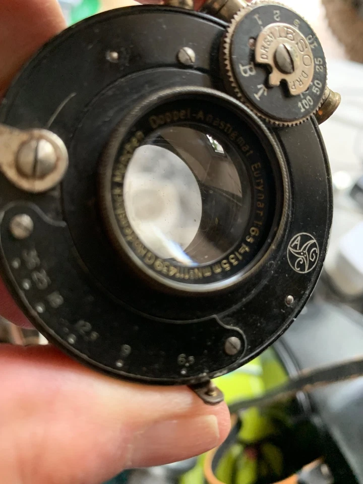 Doppel anastigmat. Eurynar.  Rodenstock f 6.5.     135mm. Lens in AGC SHUTTER8o - Image 3 of 4