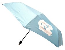 Storm Duds North Carolina Tar Heels 42  Mini Folding Umbrella W/Storm Clip  Blue