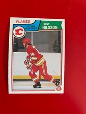 1983-84 O-Pee-Chee hockey OPC #89 Kent Nilsson - Calgary Flames NRMT