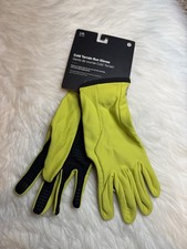 Lululemon Cold Terrain Run Gloves Tech Fleece L/XL YLSR BLK New
