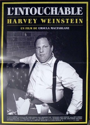 UNBERÜHRBARER HARVEY WEINSTEIN - SELTENER FRANZÖSISCHER DOKUMENTARFILM POSTER
