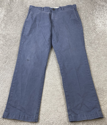 Goodthreads Pants Men's 34 x 29 Blue Casual Stretch Cotton