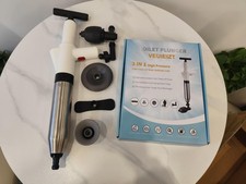 Toilet Plunger, Drain Clog Remover, High-Pressure Air Drain Blaster with Real...