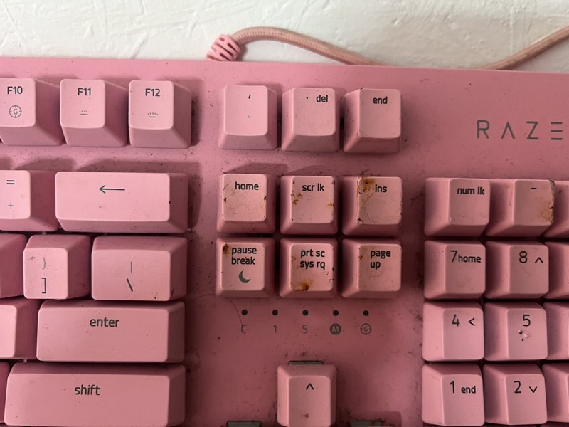 Razer Huntsman Quartz Pink RZ03-0252 JP Wired Optical Mechanical Switch Tested