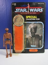 LAST 17 POTF vintage star wars EV-9D9 ACTION FIGURE MOC kenner COIN power force