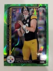2025 Topps Chrome Football Green Lava Refractor Will Howard #321