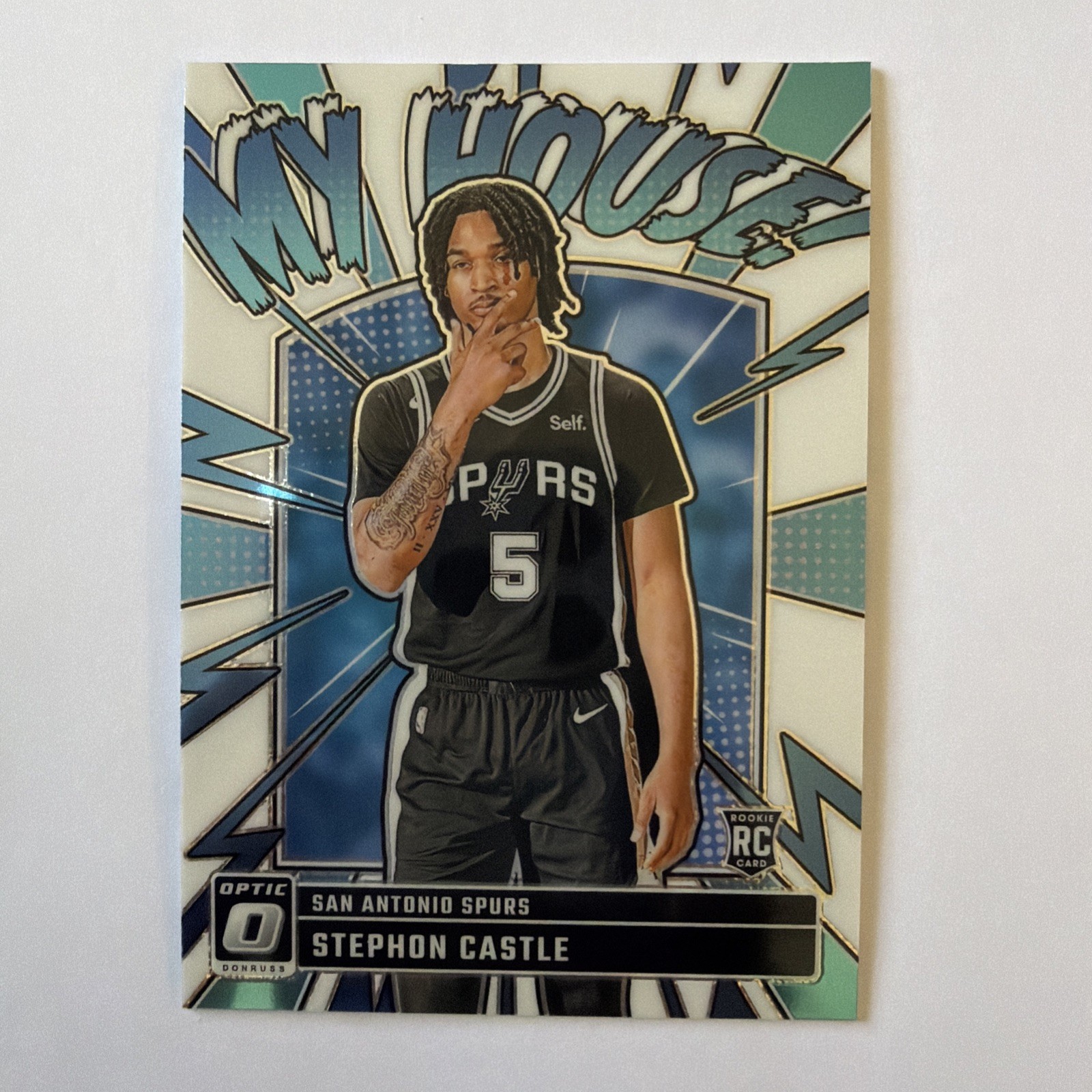 2024-25 Panini Donruss Optic - My House Stephon Castle #16 (RC)