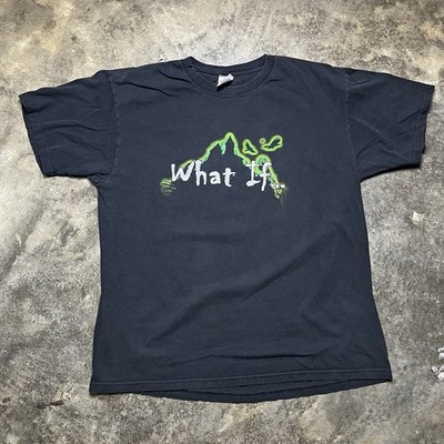 Vintage Dollywood What If Mystery Mine Ride Tshirt Size XL Black
