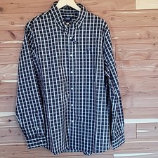 Chaps Button-Down Shirt, Size XL, Plaid, Olive, Navy, Red, White