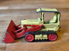 FIAT KETTENSCHLEPPER 40 CA MIT ÜBERKOPFLADER SIKU V238 MADE IN GERMANY VON 1964