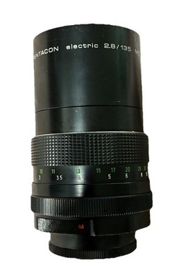 Pentacon Electric 135mm f2.8 MC Lens M42 Mount Lens Untested