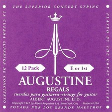 Regal - E or 1st Nylon Guitar String 12-Pack Augustine Strings