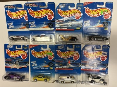 Hot Wheels Ferrari 348, Whatta Drag,  Hot Seat, Ford, Lot of 8 - New - 90s VTG