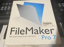 filemaker pro 7 for MAC