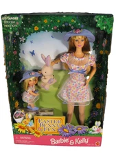 Barbie & Kelly Easter Bunny Fun Gift Set 21720 Target Special Edition 1998 NRFB