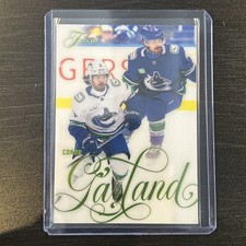 2025-26 FLAIR HOCKEY IMAGE B GREEN /349 CONOR GARLAND CANUCKS #135