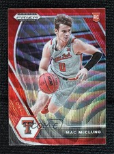 2021-22 Panini Prizm Draft Picks Ruby Wave Prizm Mac McClung #39 j6a