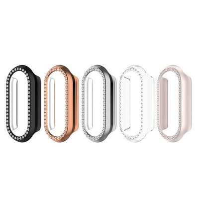 Protective Sleeve For Band 9/9NFC Smartwatch Bracelet Hollow Case Tempered Glass