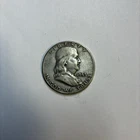 1953 D Franklin Half Dollar 50C Silver Circulated Business Strike Uncertified.