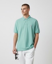 Polo Ralph Lauren Shirt Mens XL Aqua Blue Green Classic Fit 100 Cotton Pony