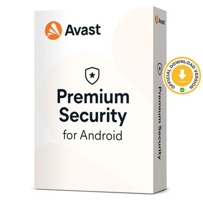 Avast Premium Security for Android 2026 | 1 Year 1 Device | Antivirus | Download