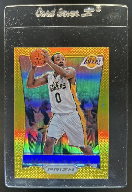 2012-13 Panini Prizm Andrew Goudelock Prizm Gold Rookie RC #/10 Lakers