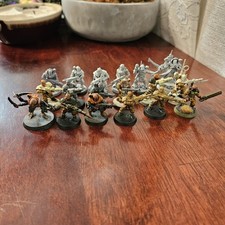 Warhammer 40k Genestealer Cults Lot PARTIALLY PAINTED 18 Models