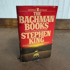 Vintage STEPHEN KING Bachman Books Signet 1986 1st Edition 1st Printing Rage PB