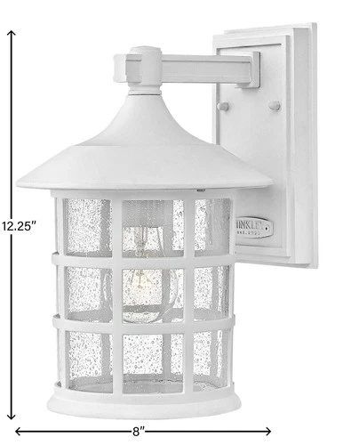 Hinkley Freeport 12 1/4"H Classic White Outdoor Wall Light - Picture 9 of 10