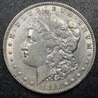 1899-P Morgan Silver Dollar $1 AU Details About Uncirculated Semi-Key Date