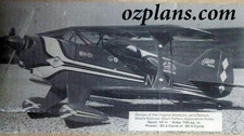 Pitts S-1S Aerobatic Biplane 48 WS RC MODEL A...