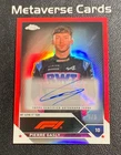 2023 Topps Chrome Formula 1 Auto Red Refractor Pierre Gasly 5/5
