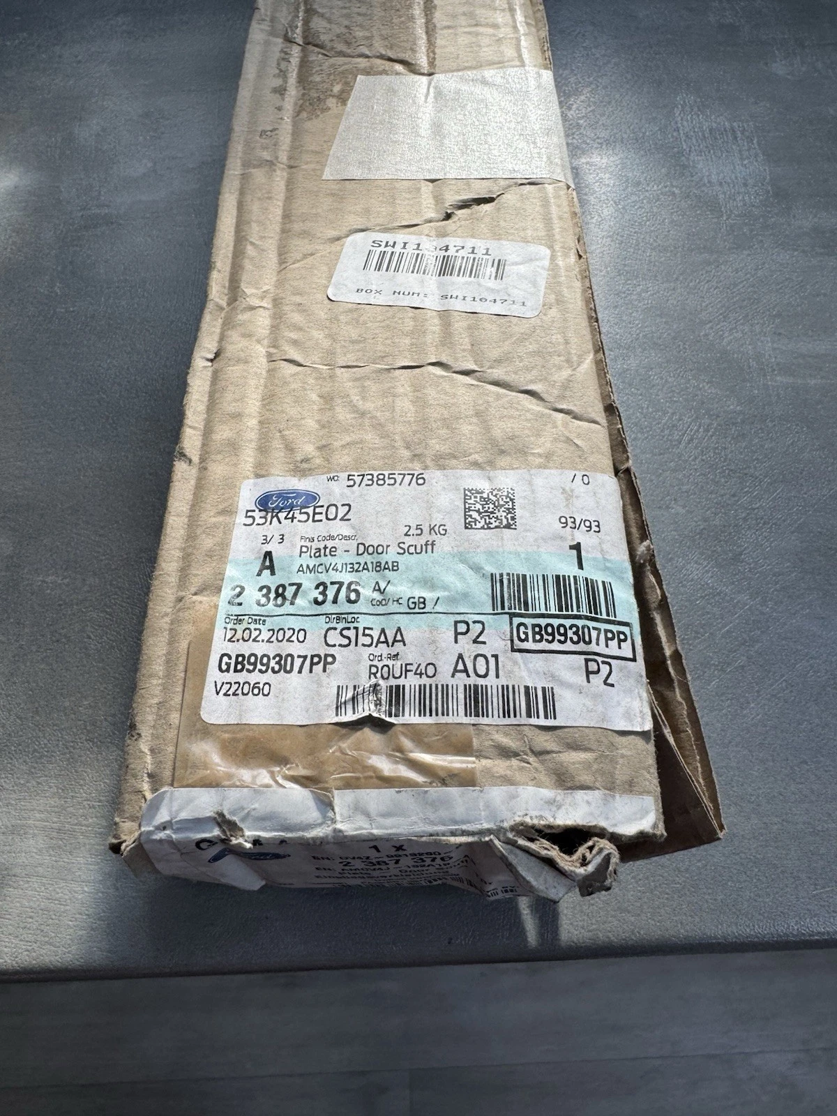 Genuine Ford Kuga Pair Of Tread Scuff Plate Sill Protector 2387376 Brand New 9